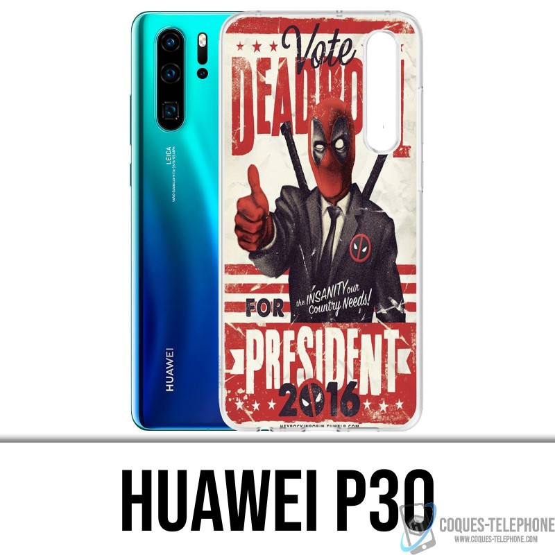 Funda Huawei P30 - Presidente de Deadpool