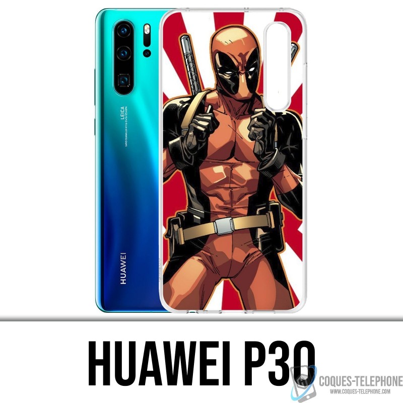 Custodia Huawei P30 - Deadpool Redsun
