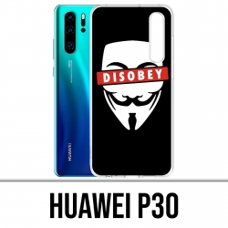 Huawei P30 Case - Ungehorsam Oppo Anonymen