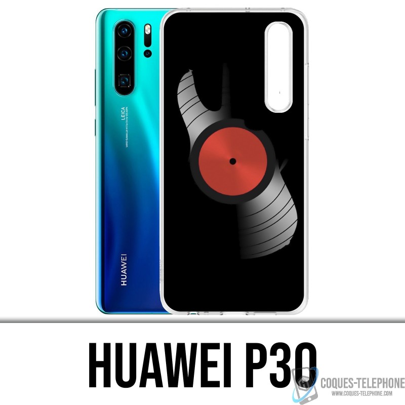 Coque Huawei P30 - Disque Vinyle