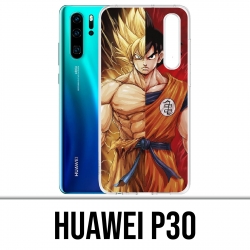 Coque Huawei P30 - Dragon Ball Goku Super Saiyan