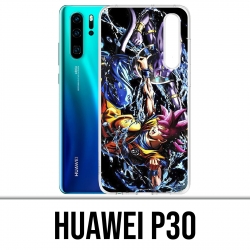 Huawei P30 Case - Dragon Ball Goku Vs Beerus