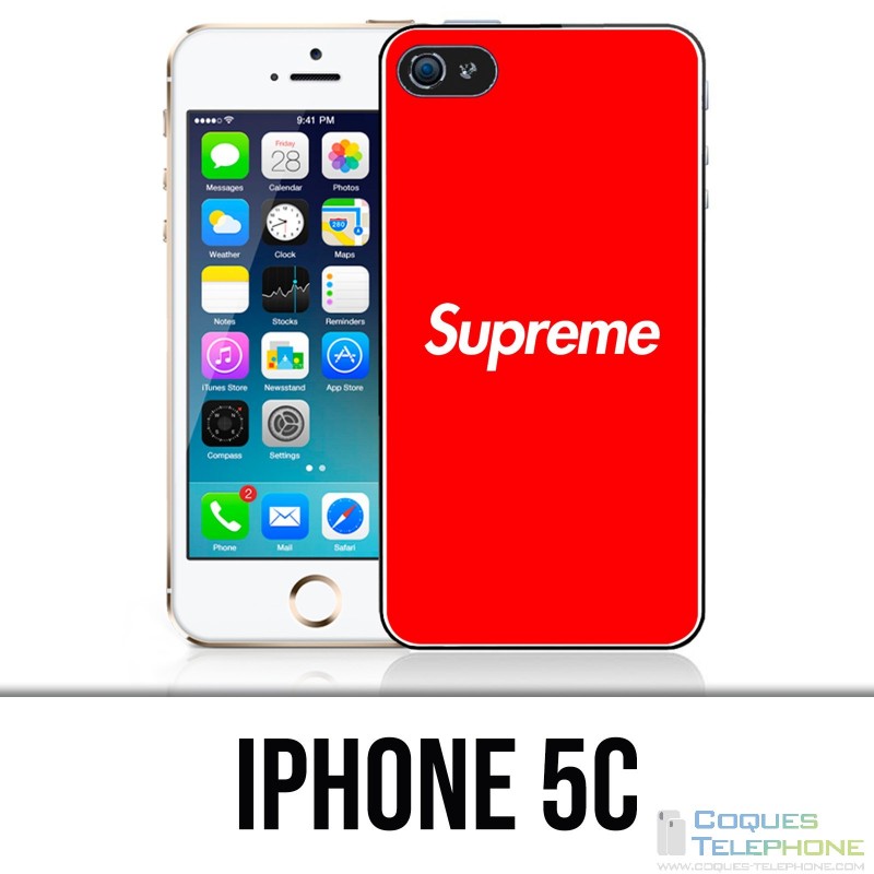 Coque iPhone 5C - Logo Supreme