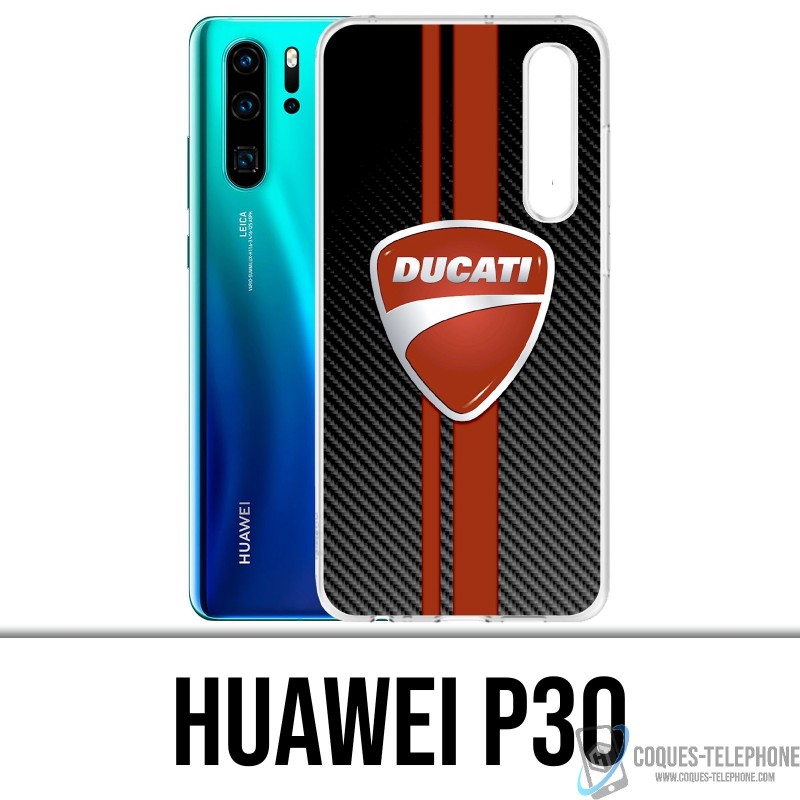 Custodia Huawei P30 - Ducati Carbonio
