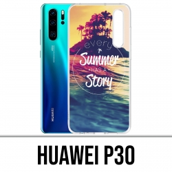 Case Huawei P30 - Jeder Sommer hat eine Geschichte