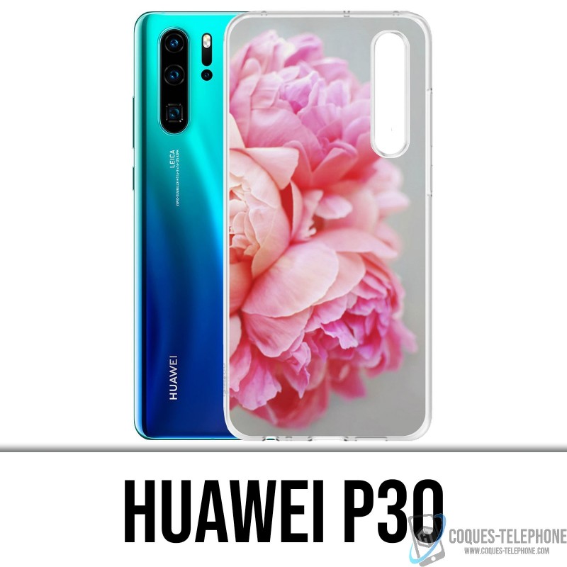 Hülle Huawei P30 - Blumen