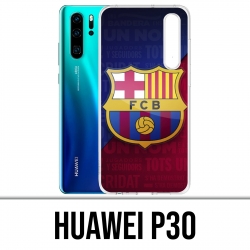 Case Huawei P30 - Football Fc Barcelona Logo