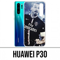 Huawei P30 Case - Fussball Zlatan Psg