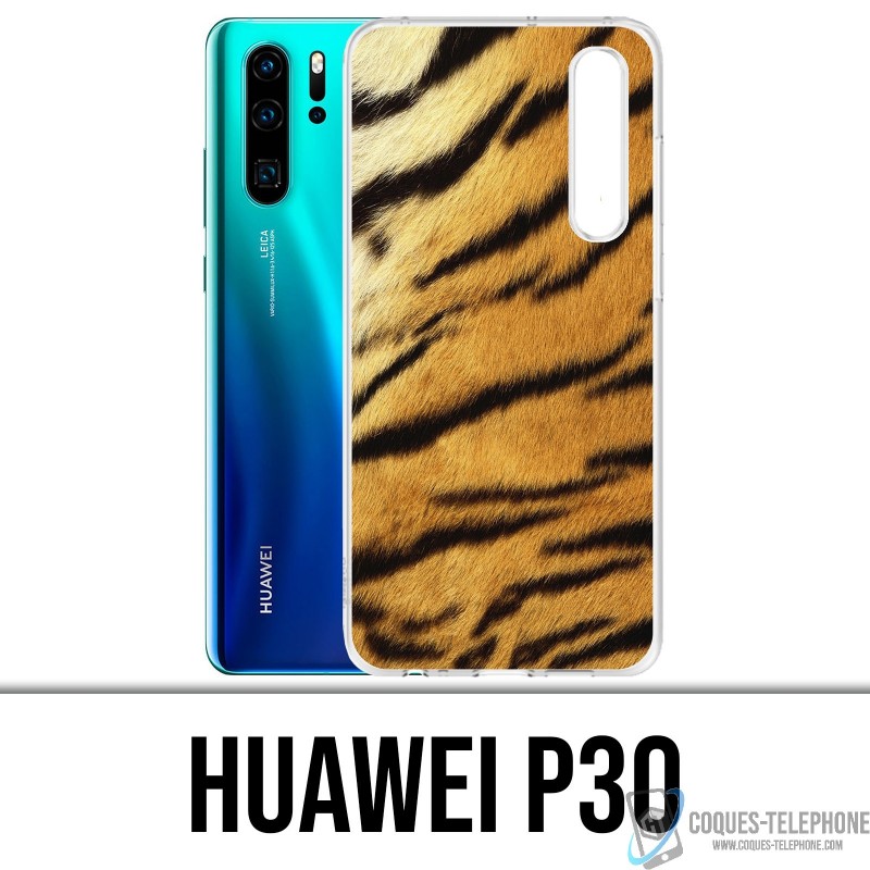 Huawei Custodia P30 - Pelliccia di tigre