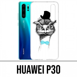 Coque Huawei P30 - Funny Autruche