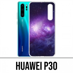 Huawei P30 Custodia - Violet Galaxy