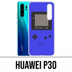 Coque Huawei P30 - Game Boy Color Bleu