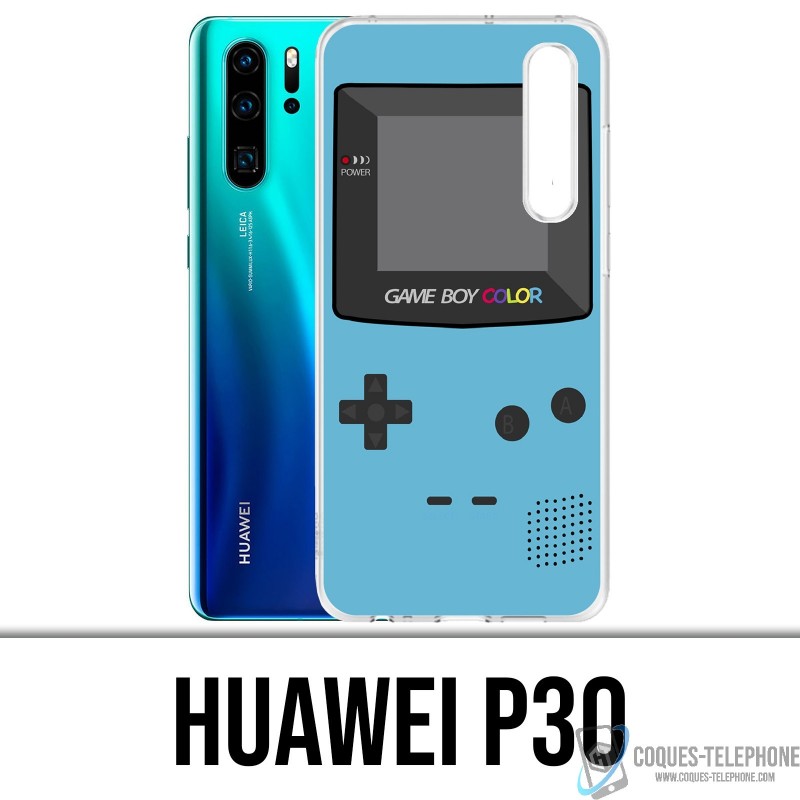 Coque Huawei P30 - Game Boy Color Turquoise