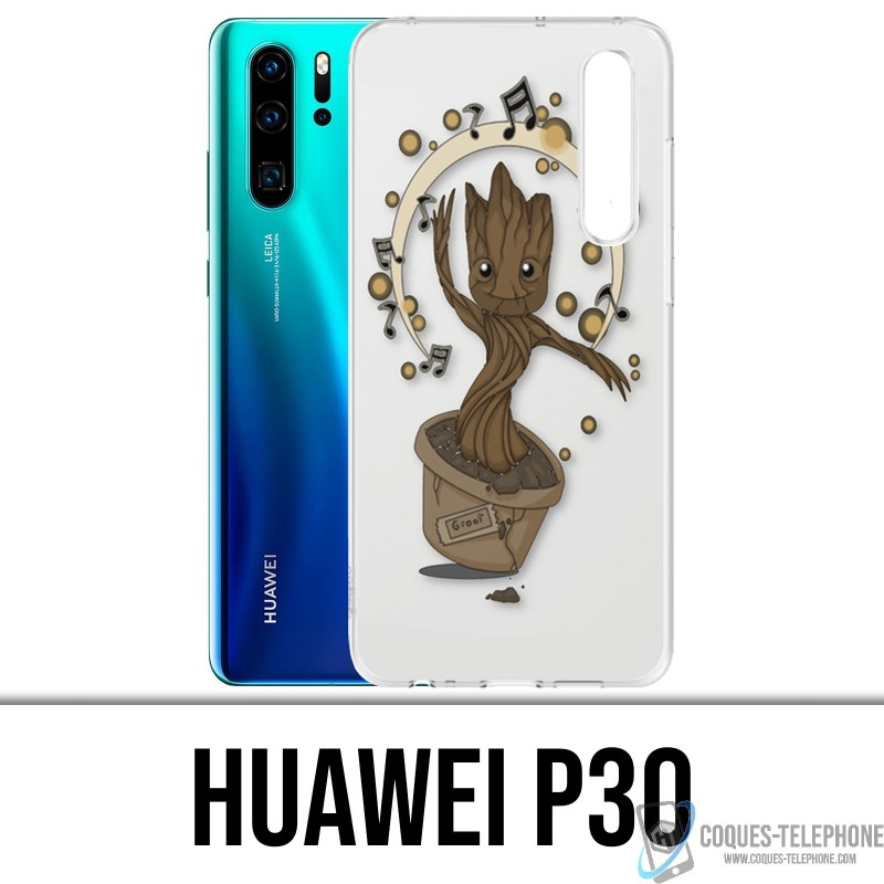 Huawei Case P30 - Guardians Of The Dancing Groot Galaxy