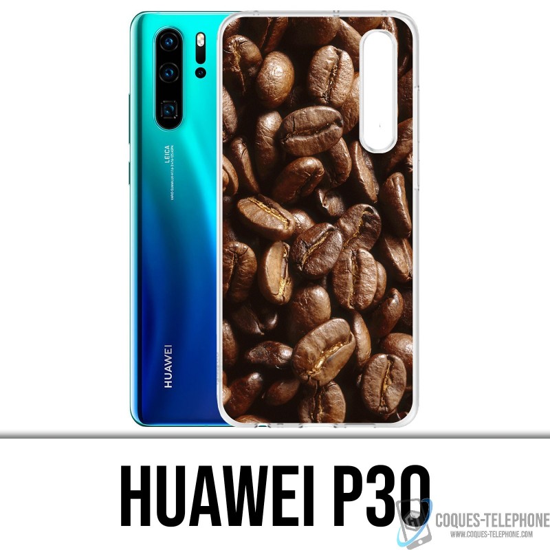 Case Huawei P30 - Kaffeebohnen
