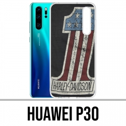 Funda Huawei P30 - Harley Davidson Logo 1