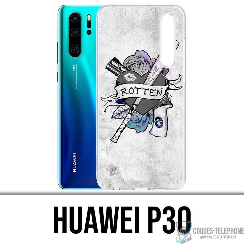 Case Huawei P30 - Harley Queen Rotten