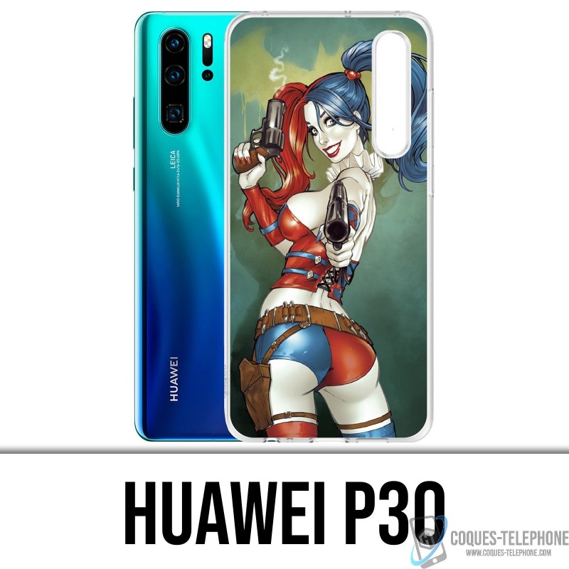 Huawei P30 Case - Harley Quinn Comics