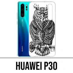 Funda Huawei P30 - Búho Azteca