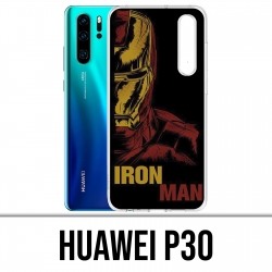 Funda Huawei P30 - Iron Man Comics