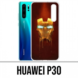 Huawei P30 Custodia - Iron Man Gold