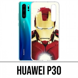 Huawei P30 Custodia - Iron Man Paintart