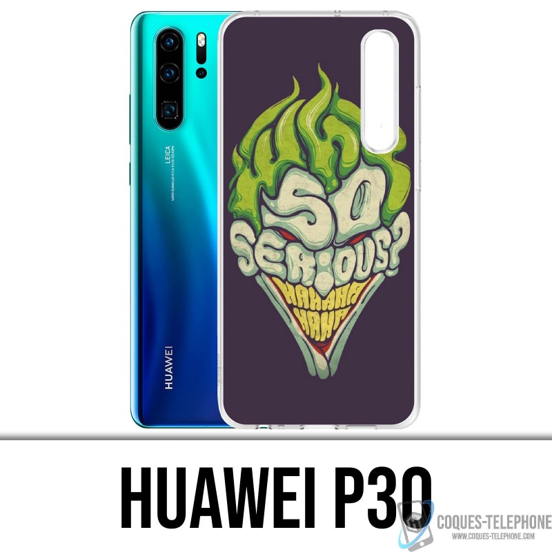 Case Huawei P30 - Joker so ernst
