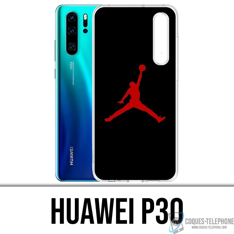 Huawei P30 Case - Jordan Basketball Logo Black