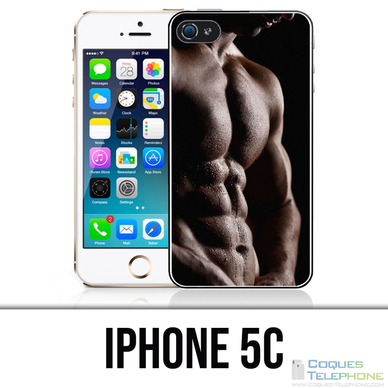 Custodia per iPhone 5C - Muscoli uomo
