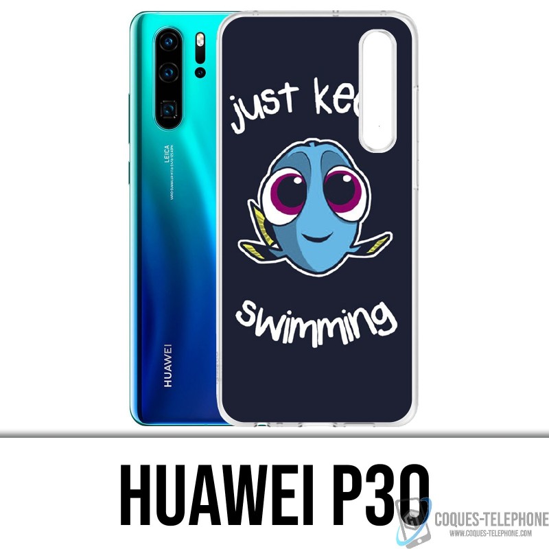 Huawei P30 Case - Just Keep Swimming