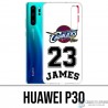 Case Huawei P30 - Lebron James White