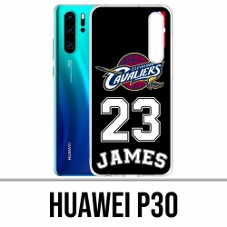 Coque Huawei P30 - Lebron James Noir