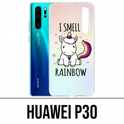 Case Huawei P30 - Unicorn I Smell Raimbow