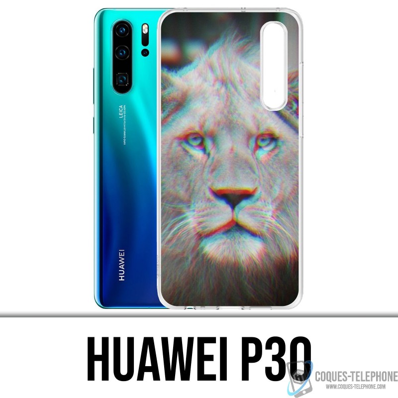 Funda Huawei P30 - 3D Lion