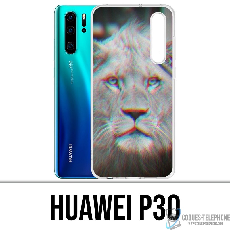 Huawei P30 Case - 3D Lion