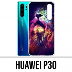Coque Huawei P30 - Lion Galaxie