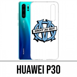Coque Huawei P30 - Logo Om Marseille Droit Au But