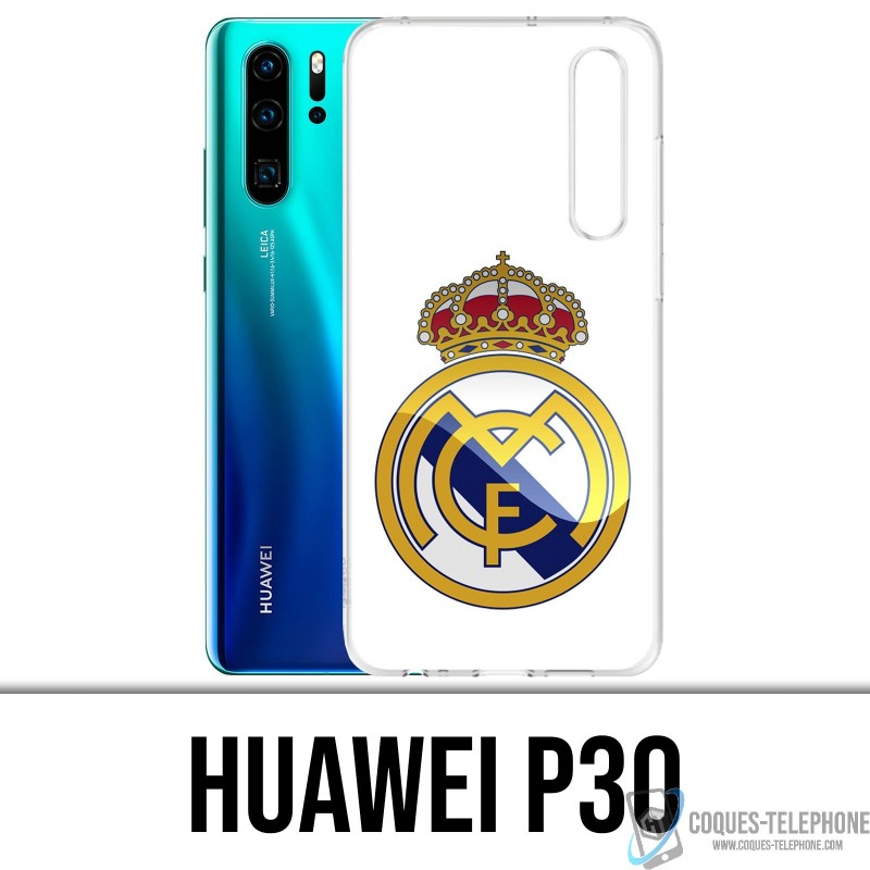 Case Huawei P30 - Real Madrid Logo