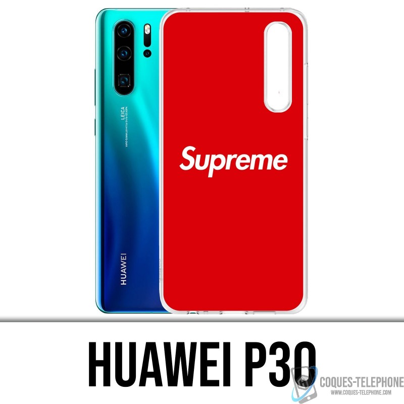 Coque Huawei P30 - Logo Supreme
