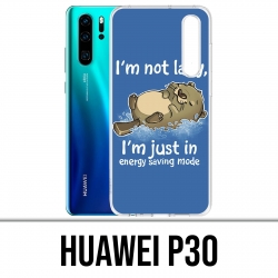 Coque Huawei P30 - Loutre Not Lazy