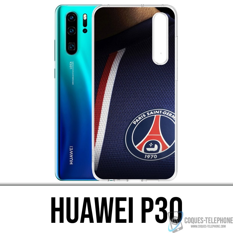 Case Huawei P30 - Blue jersey Psg Paris Saint Germain