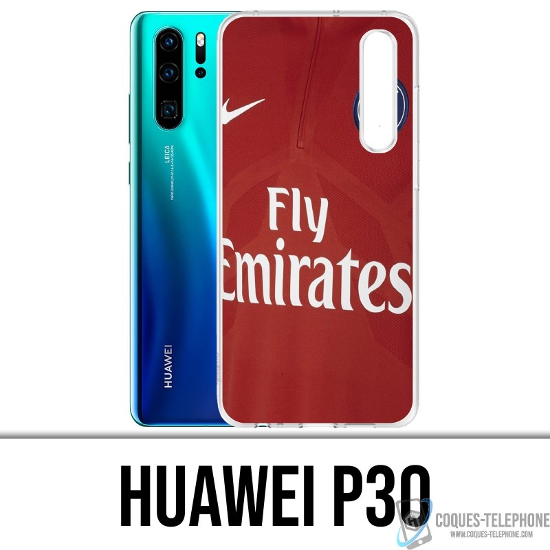 Huawei P30 Case - Red Psg Jersey