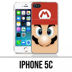 Coque iPhone 5C - Mario Face