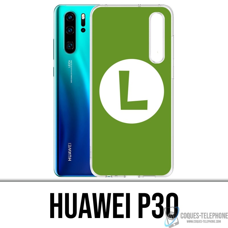 Caso Huawei P30 - Mario Logo Luigi