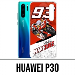 Case Huawei P30 - Marquez Cartoon