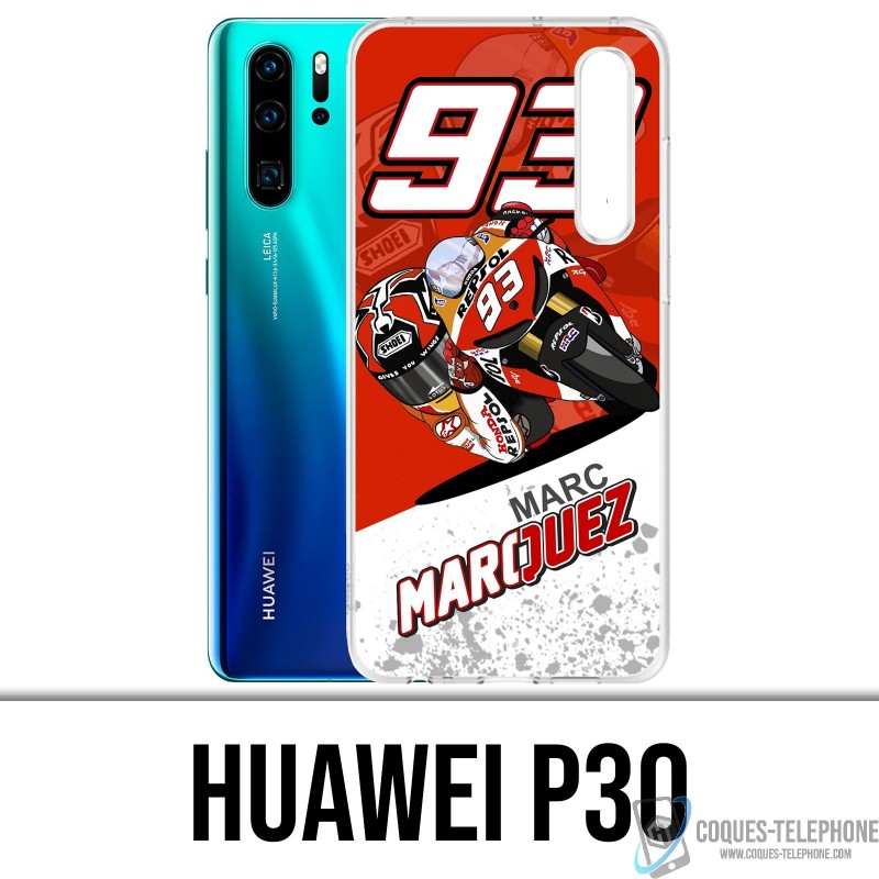 Case Huawei P30 - Marquez-Karikatur