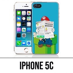 Coque iPhone 5C - Mario Humour