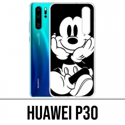 Huawei P30 Case - Mickey Black And White