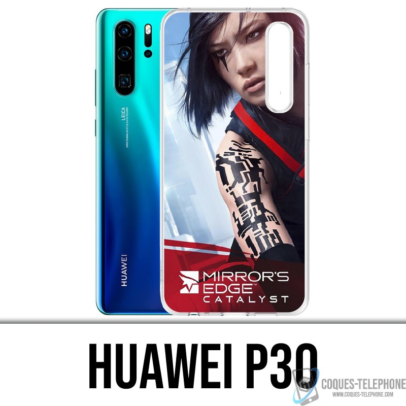 Huawei P30 Custodia - Catalyst bordo specchi
