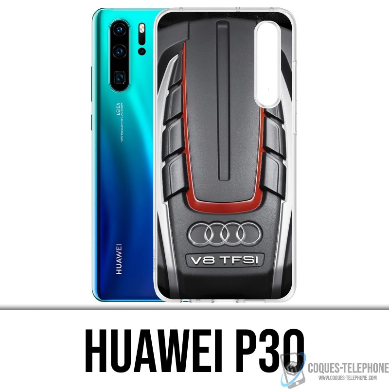 Custodia Huawei P30 - Motore Audi V8 2